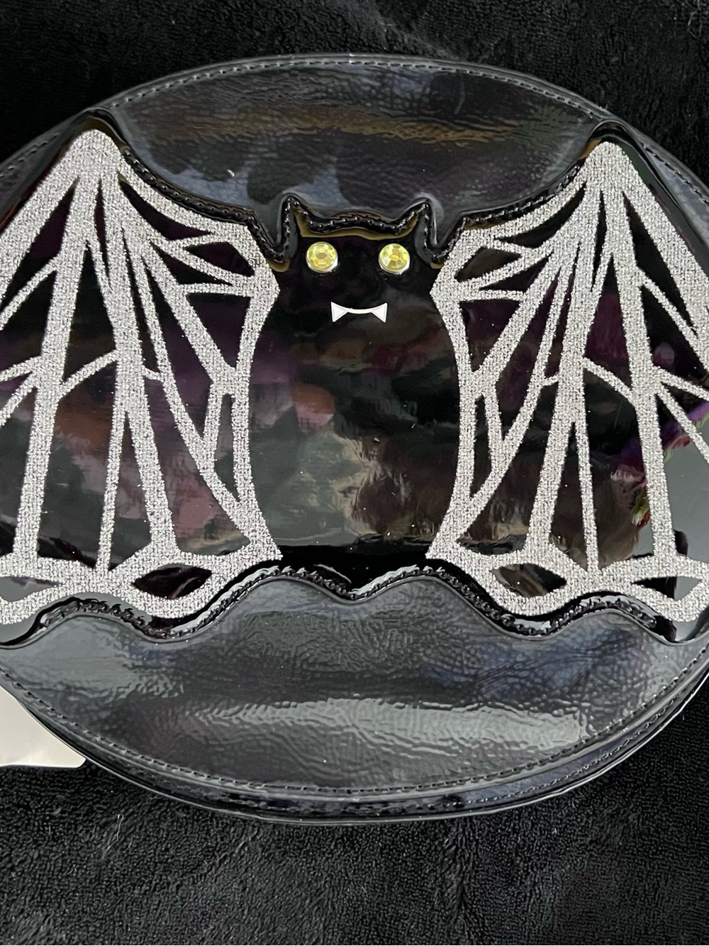 Betsey Johnson Halloween "BAT" Black Crossbody